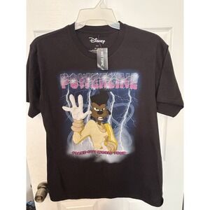 Powerline Disney Stand Out World Tour T Shirt Mens L Black Graphic